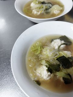 柚子入り鶏団子のスープ-レシピのメイン写真