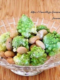 ロマネスコと大豆のマヨ和え-レシピのメイン写真