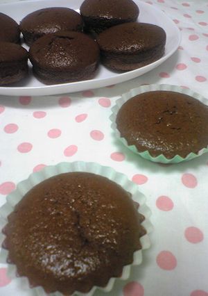 チョコレートカップケーキ-レシピのメイン写真
