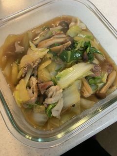 白菜と豚こまのとろみ煮-レシピのメイン写真