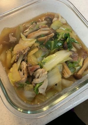 白菜と豚こまのとろみ煮-レシピのメイン写真