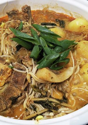 ☆韓国家庭料理☆カムジャタン&〆は焼き飯-レシピのメイン写真
