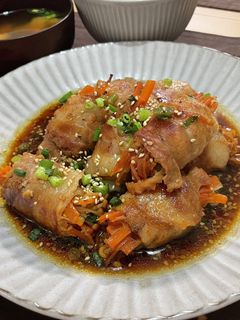 セサミが嬉しい♡野菜の肉巻き-レシピのメイン写真