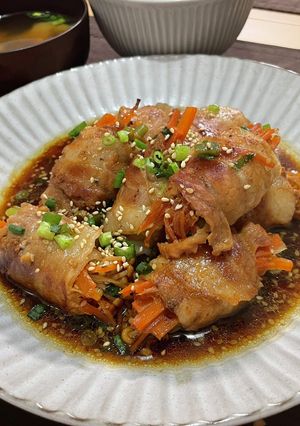 セサミが嬉しい♡野菜の肉巻き-レシピのメイン写真