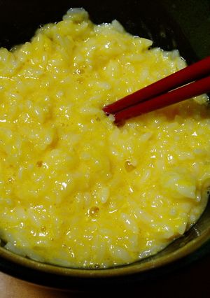 ヘルシー！ご飯少なめ♪卵かけごはん！-レシピのメイン写真