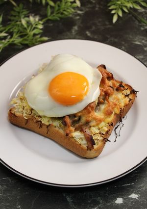 簡単！塩豚チーズトースト-レシピのメイン写真
