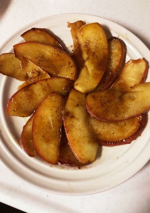 簡単焼きリンゴ-レシピのメイン写真
