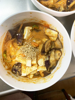 茄子椎茸簡単チリオイ麻婆味八宝回鍋肉風-レシピのメイン写真