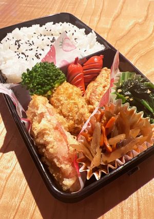 2024.1/26 高校生男子お弁当-レシピのメイン写真