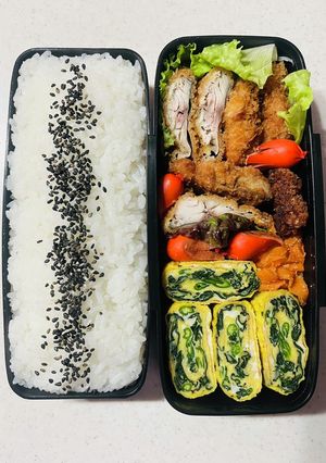 中学生弁当2024.1.25-レシピのメイン写真