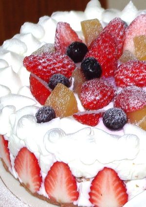 レンジでスポンジケーキ-レシピのメイン写真