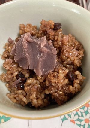 酵素玄米おはぎご飯-レシピのメイン写真
