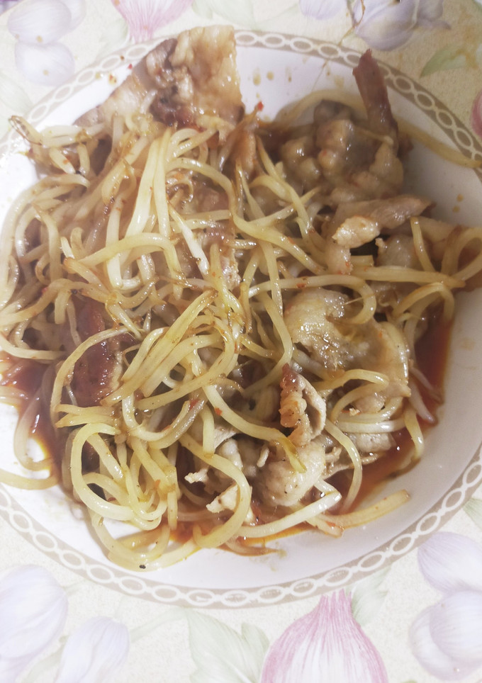 ☆ササッとおかず！旨辛豚もやし☆-レシピのメイン写真