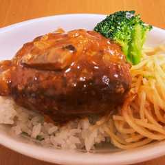 糖質オフ簡単ワンパン豆腐ハンバーグ-レシピのメイン写真