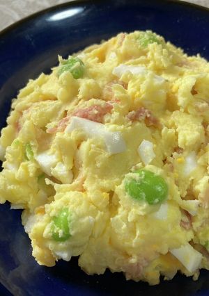 生ハムと枝豆のポテサラ♪-レシピのメイン写真
