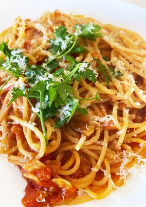 フレッシュトマトパスタ-レシピのメイン写真