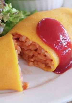 卵なし☆オムライス-レシピのメイン写真