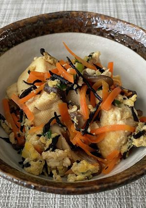 炒り豆腐-レシピのメイン写真