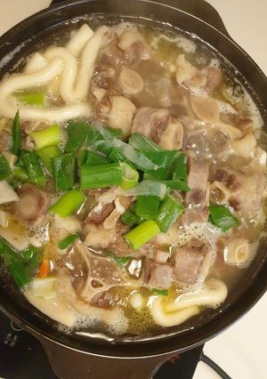 ≪韓国風≫ 牛テールの蒸し鍋-レシピのメイン写真