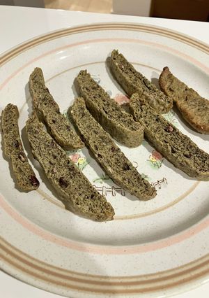 ほうじ茶と小豆のビスコッティ-レシピのメイン写真