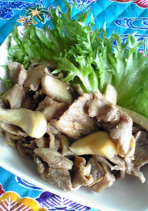 ＜豚薄切り肉の甘酢煮＞-レシピのメイン写真