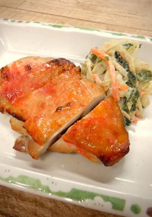 鶏の梅焼き-レシピのメイン写真