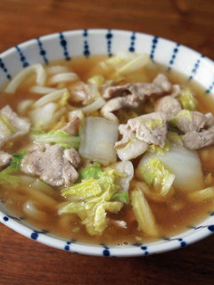 白菜うどん-レシピのメイン写真