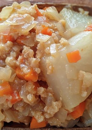 大根の味噌そぼろ煮♡82㌔㌍-レシピのメイン写真