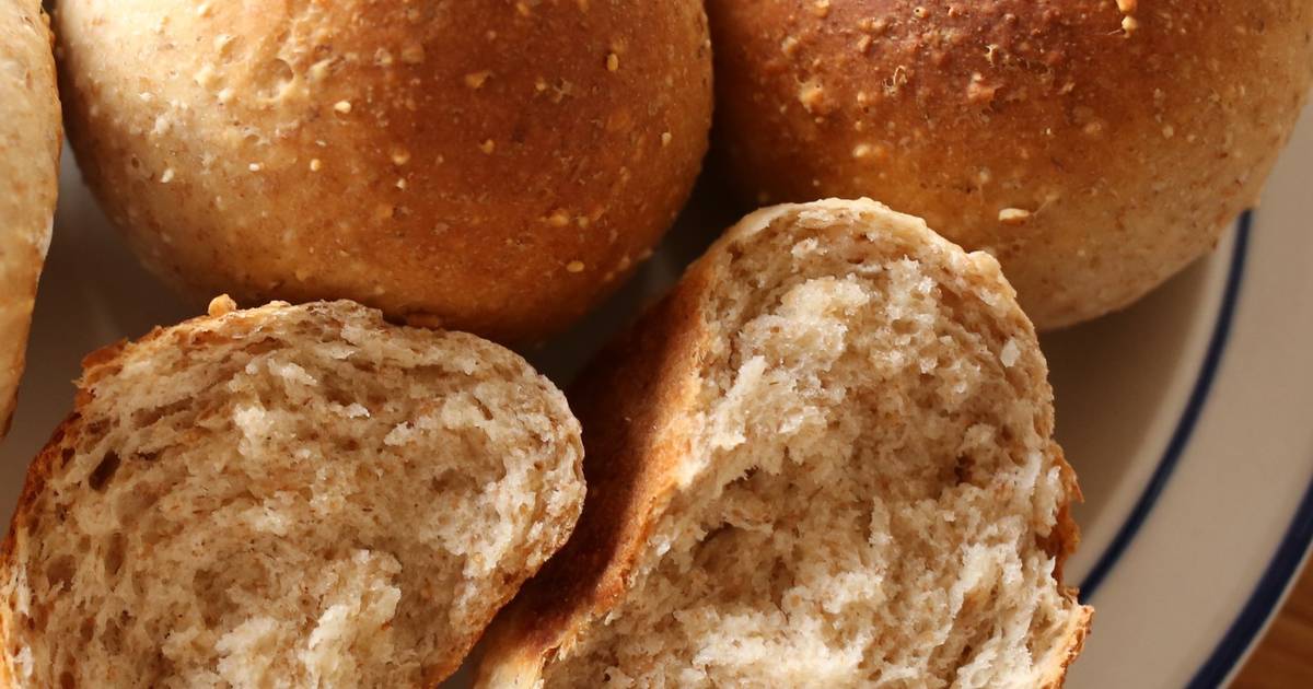 基本からアレンジまで！思わずつくりたくなる「全粒粉パン 丸パン」のレシピ集 | クックパッド