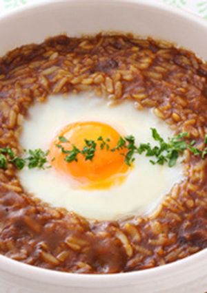 ほうれん草の卵のっけカレー-レシピのメイン写真
