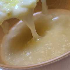 รูปของ チーズがとろーり、白菜のお味噌汁