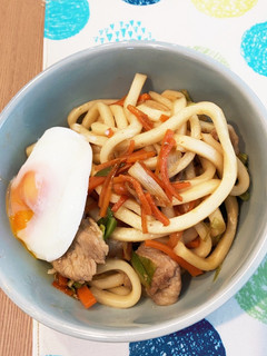 韓国風ピリ辛焼きうどん-レシピのメイン写真