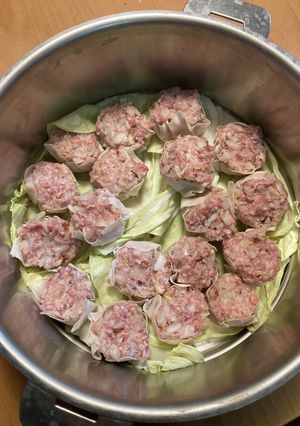 ジャンボ焼売を作ってみた♪-レシピのメイン写真
