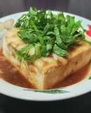 レンジで焼肉のたれチーズ温奴☆