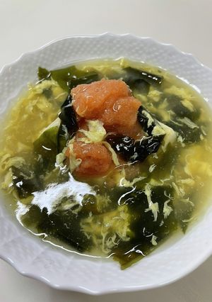 湯豆腐の卵あんかけ明太子添え-レシピのメイン写真