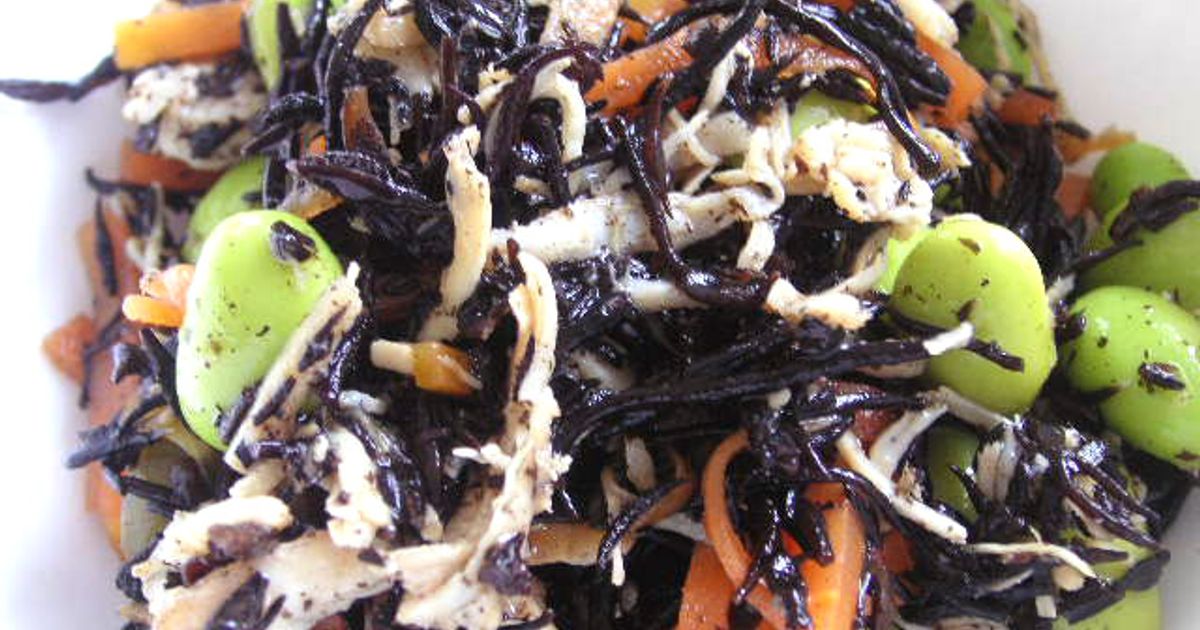 ひじき セブン&ファミマ風ささみ枝豆ひじきサラダ by 玄米さん 【クックパッド