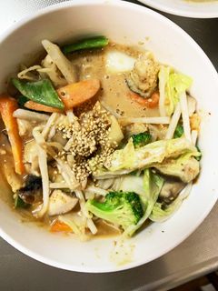 肉無チクワ簡単きな粉ビビン味野菜炒め-レシピのメイン写真