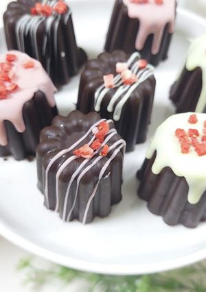 簡単チョコカヌレ ～ガナッシュ～-レシピのメイン写真