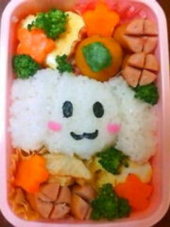 シナモン弁当☆キャラ弁-レシピのメイン写真