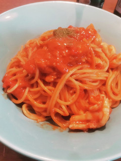 【飛ぶ】海老のクリームパスタ-レシピのメイン写真