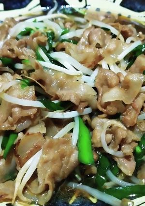 ホワイキーのご飯がすすむ肉ニラ炒め-レシピのメイン写真