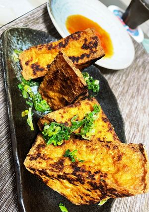 木綿厚揚げの焼き焼き-レシピのメイン写真