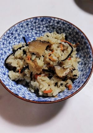 ひじき炊き込みご飯-レシピのメイン写真