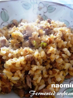 納豆チャーハン★主婦のお昼ごはんに。-レシピのメイン写真