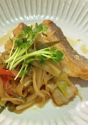 あこがれ中華風♡白身魚の揚げ焼き-レシピのメイン写真