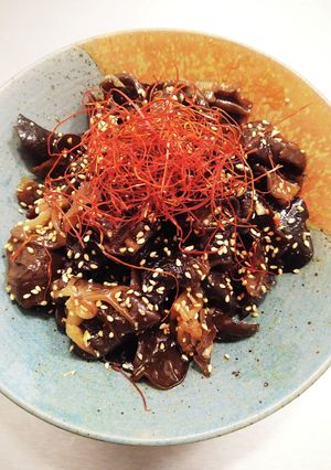木耳黒酢あえ 台湾風-レシピのメイン写真