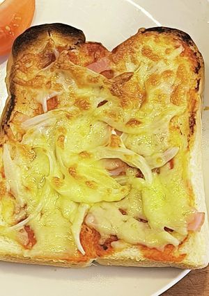 簡単！ピザトースト-レシピのメイン写真