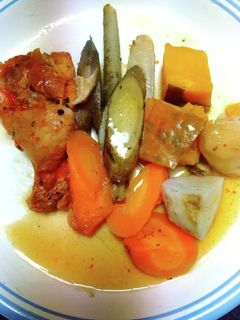 手羽元でピリ辛煮しめ-レシピのメイン写真