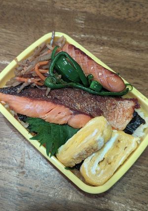 ボリュームたっぷり海苔弁当♪-レシピのメイン写真