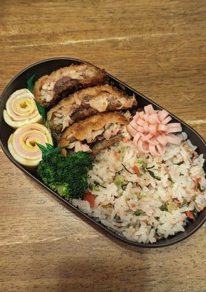 JK☆サバカツ弁当(^o^)-レシピのメイン写真